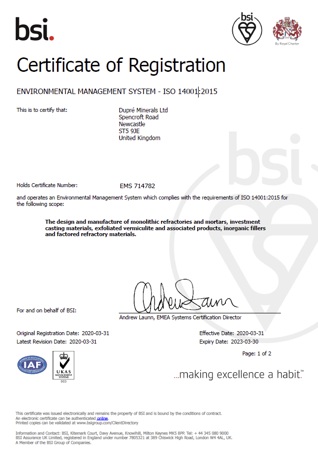 ISO 14002 2015 cert cover